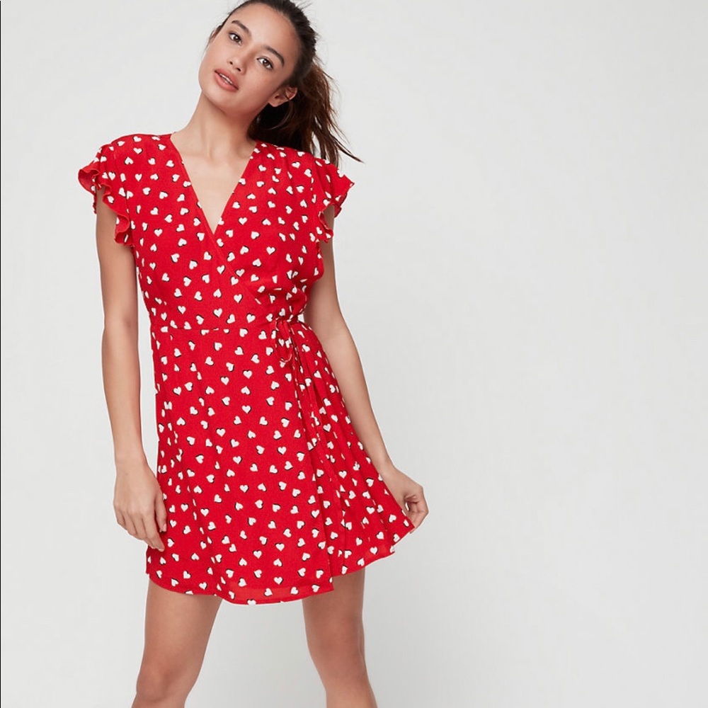 NWT Aritzia Sunday Best Sunday Wrap Dress